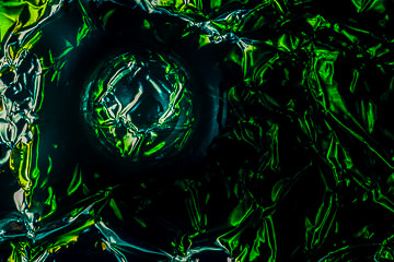 LE-ALF-07&nbsp;&nbsp;&nbsp;&nbsp;&nbsp;&nbsp;&nbsp;&nbsp; Crumbled Aluminum Foil Design