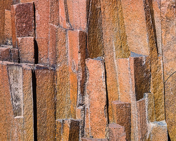 LE-AF-LA-010&nbsp;&nbsp;&nbsp;&nbsp;&nbsp;&nbsp;&nbsp;&nbsp; A Close-Up From Organ Pipes, Twyfelfontein, Damaraland, Namibia